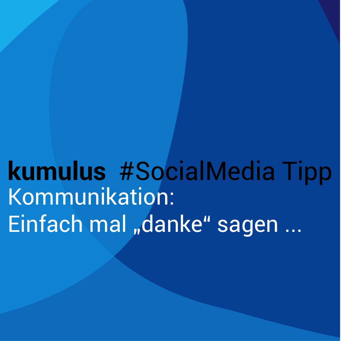 Anerkennung im Netz? Ein Danke hat in Social Media viele Gesichter.