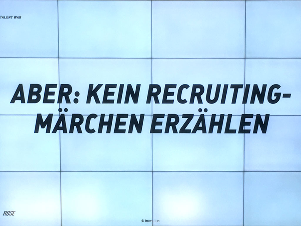Kein Recruiting-Märchen erzählen in Social Media!