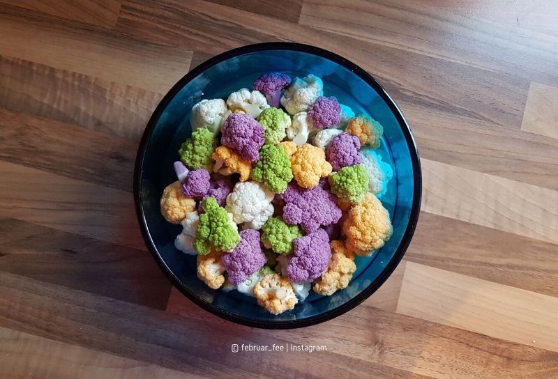 Bunt wie Brokkoli, Blumenkohl und Romanesco – ein Businessumbau (Bild: mit sehr freundlicher Genehmigung von @februar_fee via Instagram)